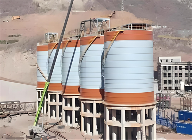 巴青高架钢板仓